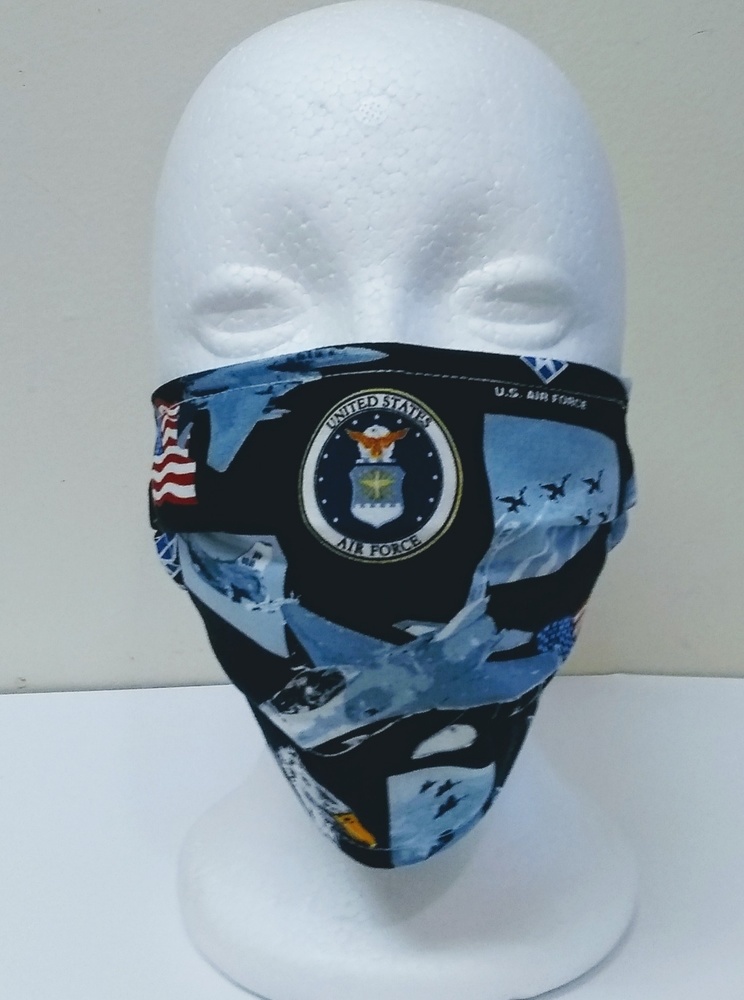 Handmade US AIR FORCE Adult Mask